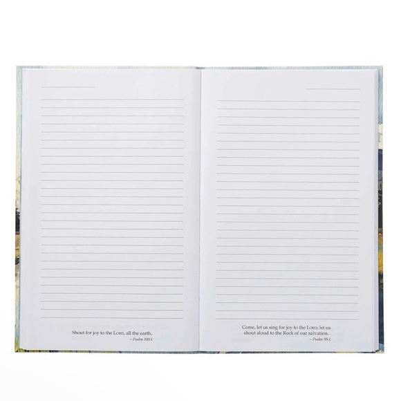 Christian Journal Nature Artwork Bible Verse Hardcover Notebook - Picture 4 of 4